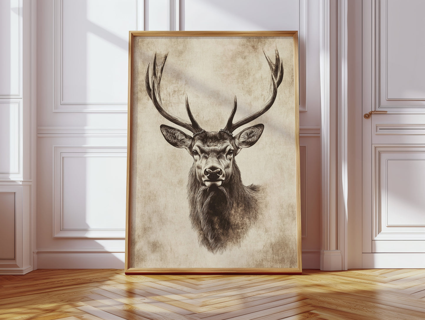 Cerf rustique