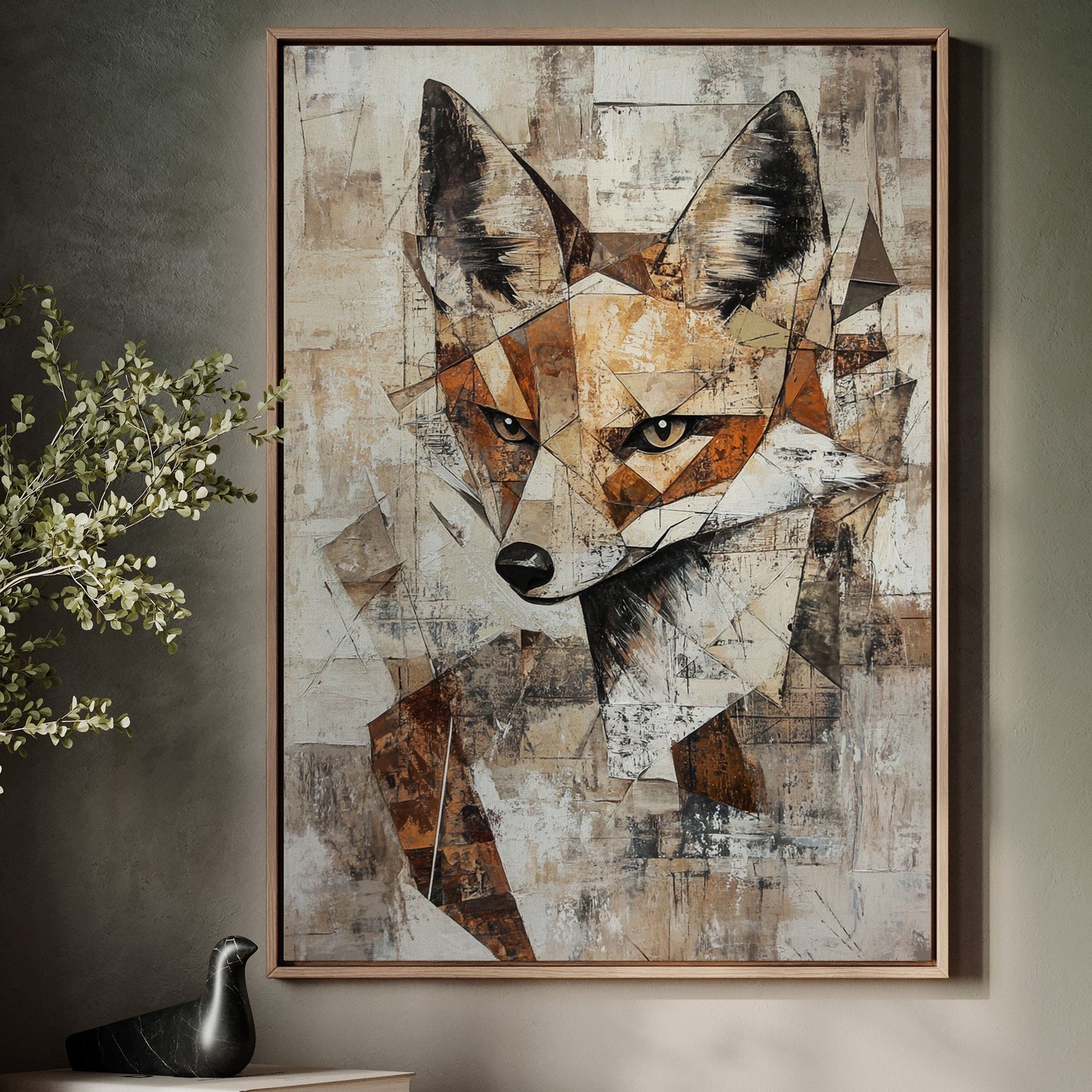 Rêverie rustique du renard