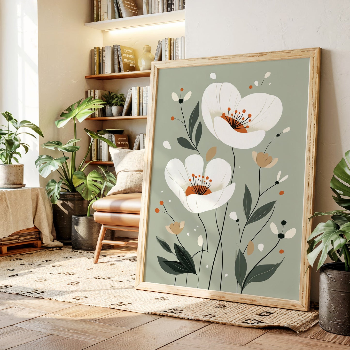 Fleurs Tranquilles - Art Floral Minimaliste