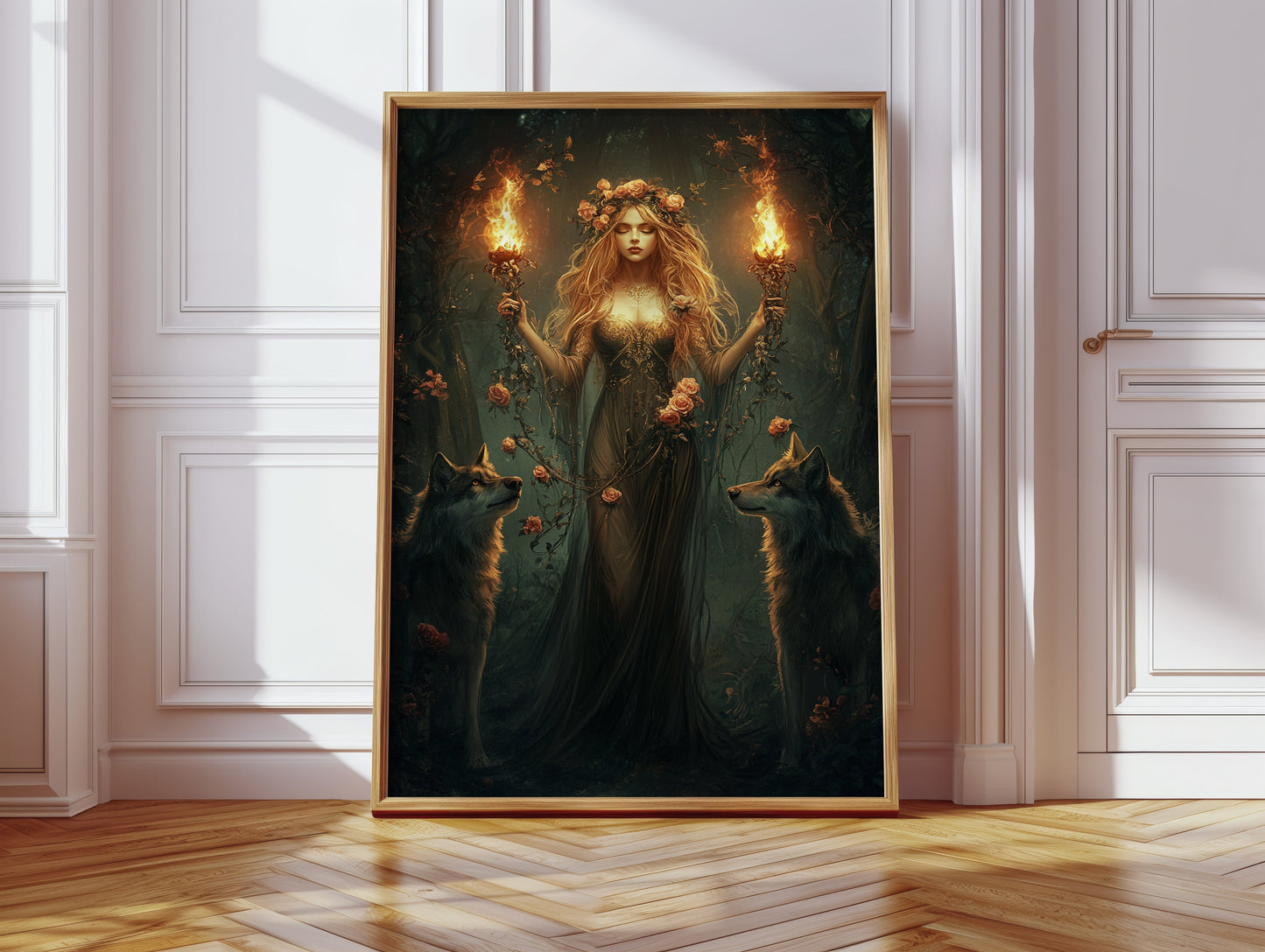 Rêverie enchantée du crépuscule