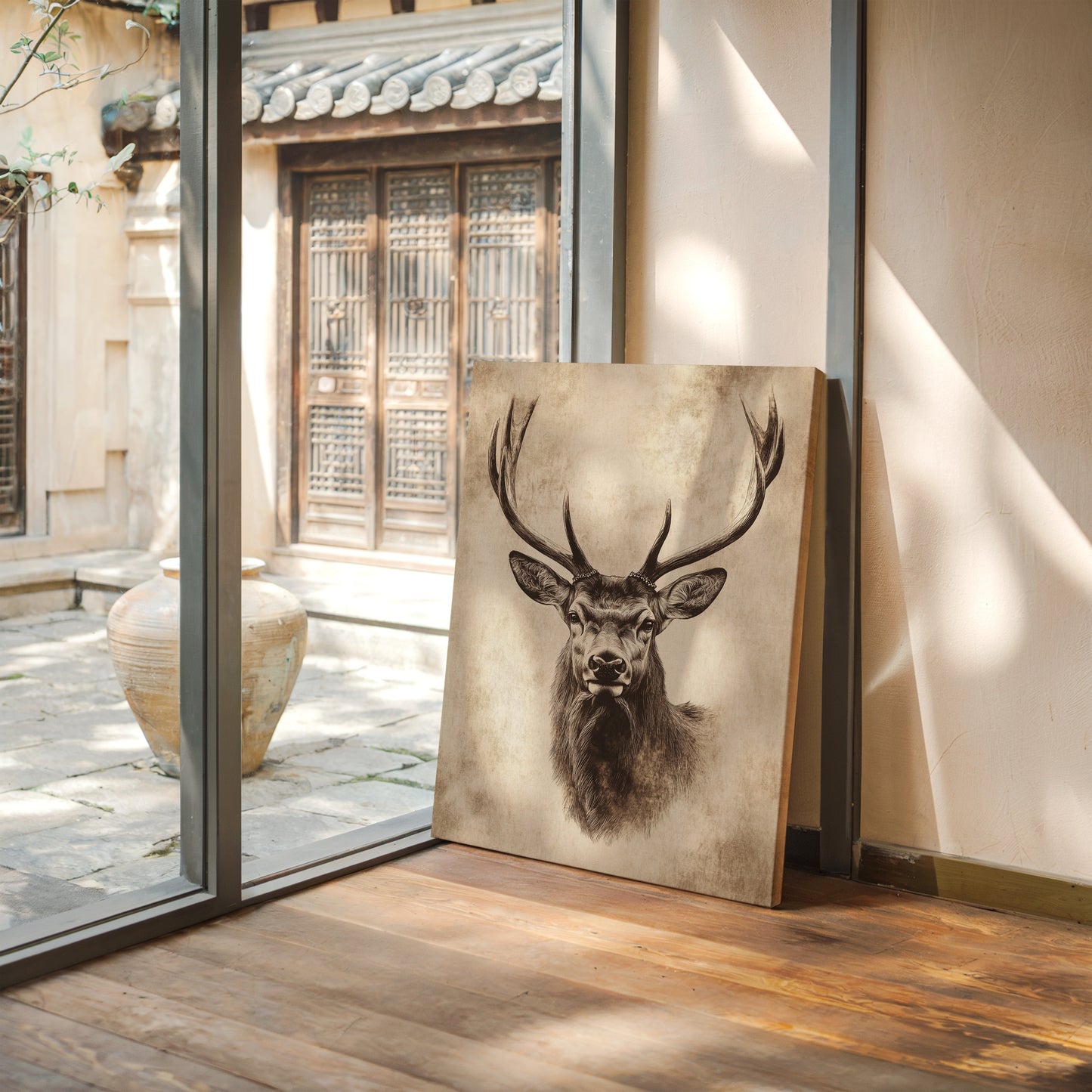 Cerf rustique