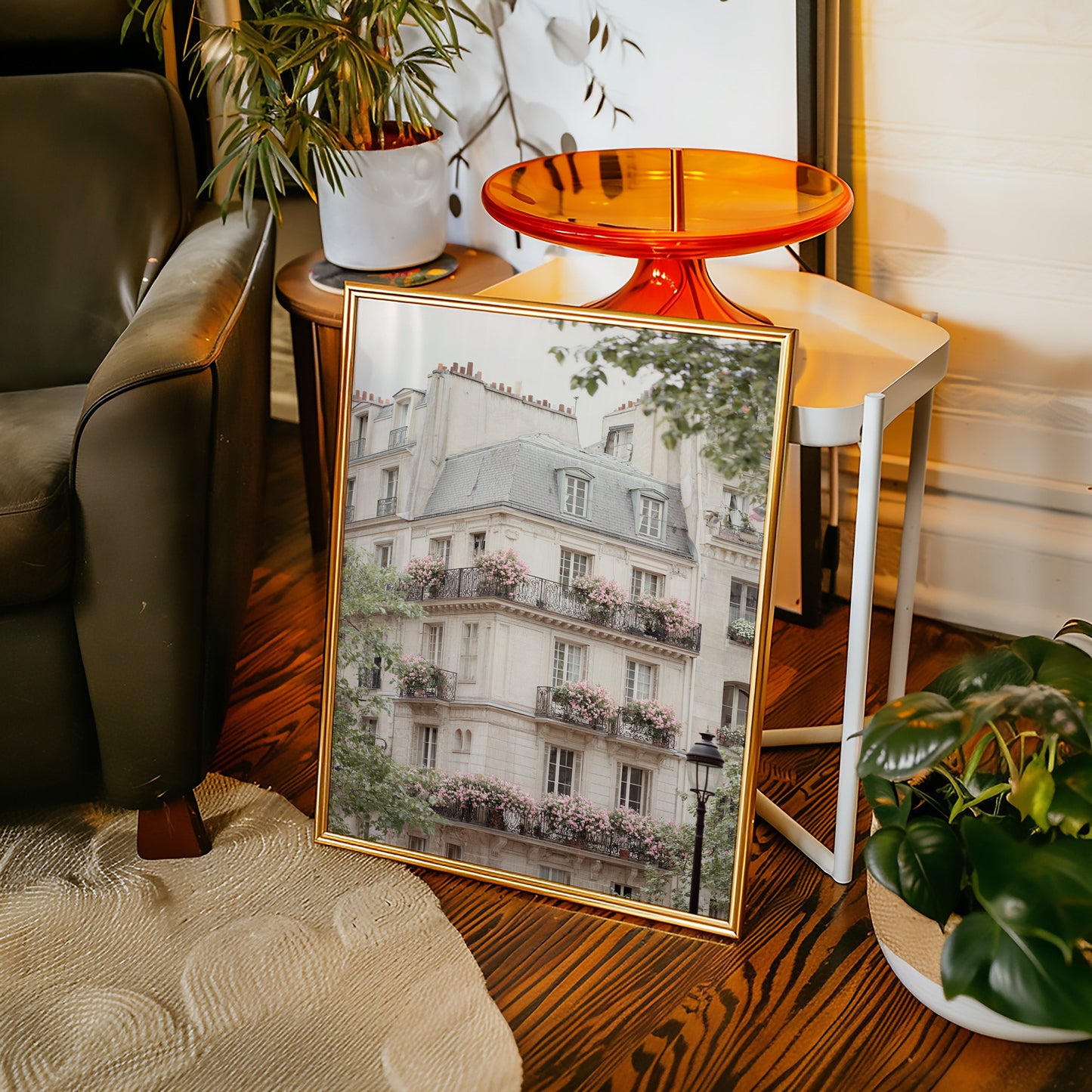 Balconies Adorned With Blossoms