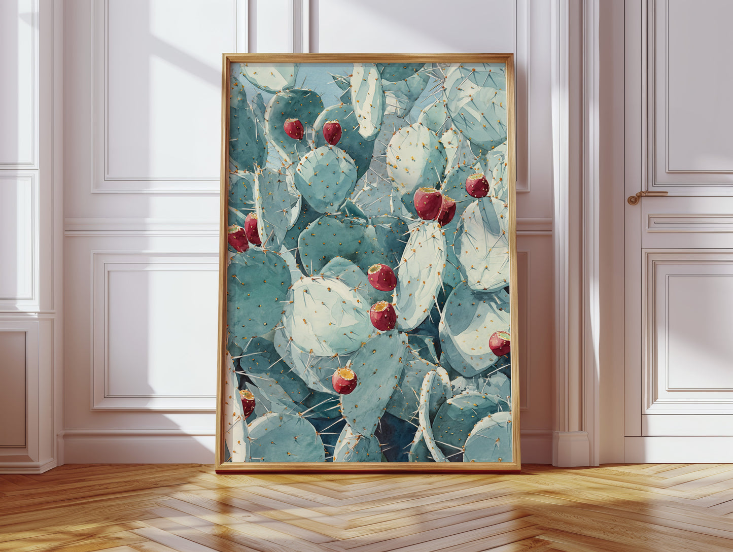 Fruits sous les épines baignées de soleil