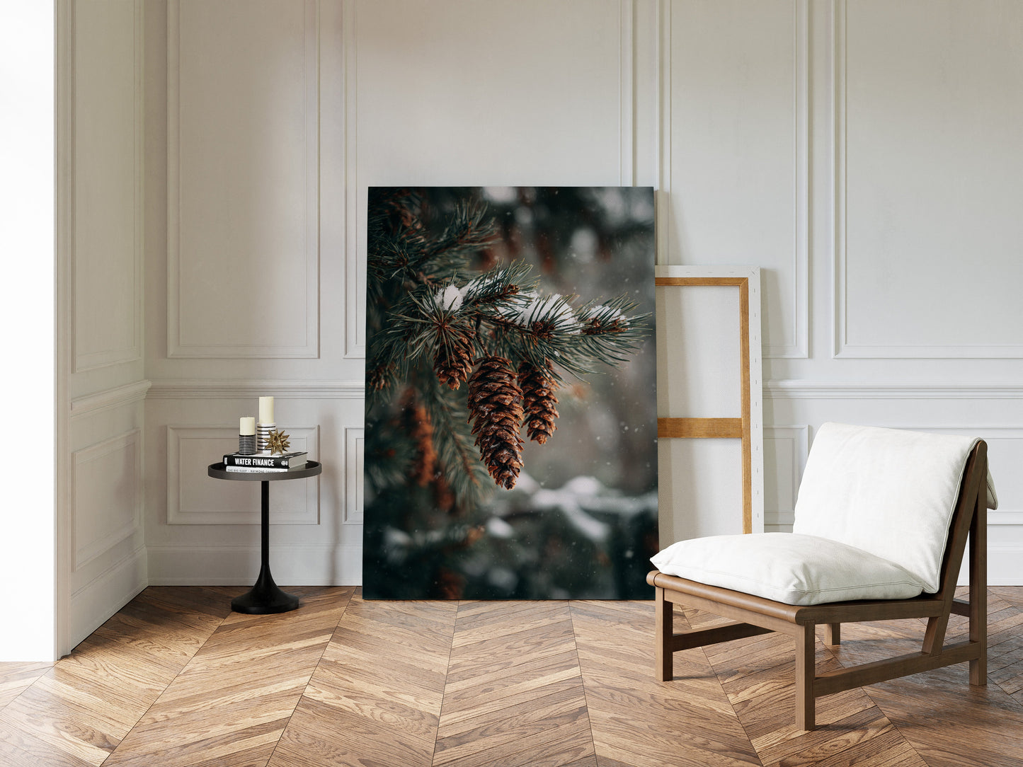 Sous le poids de l'hiver