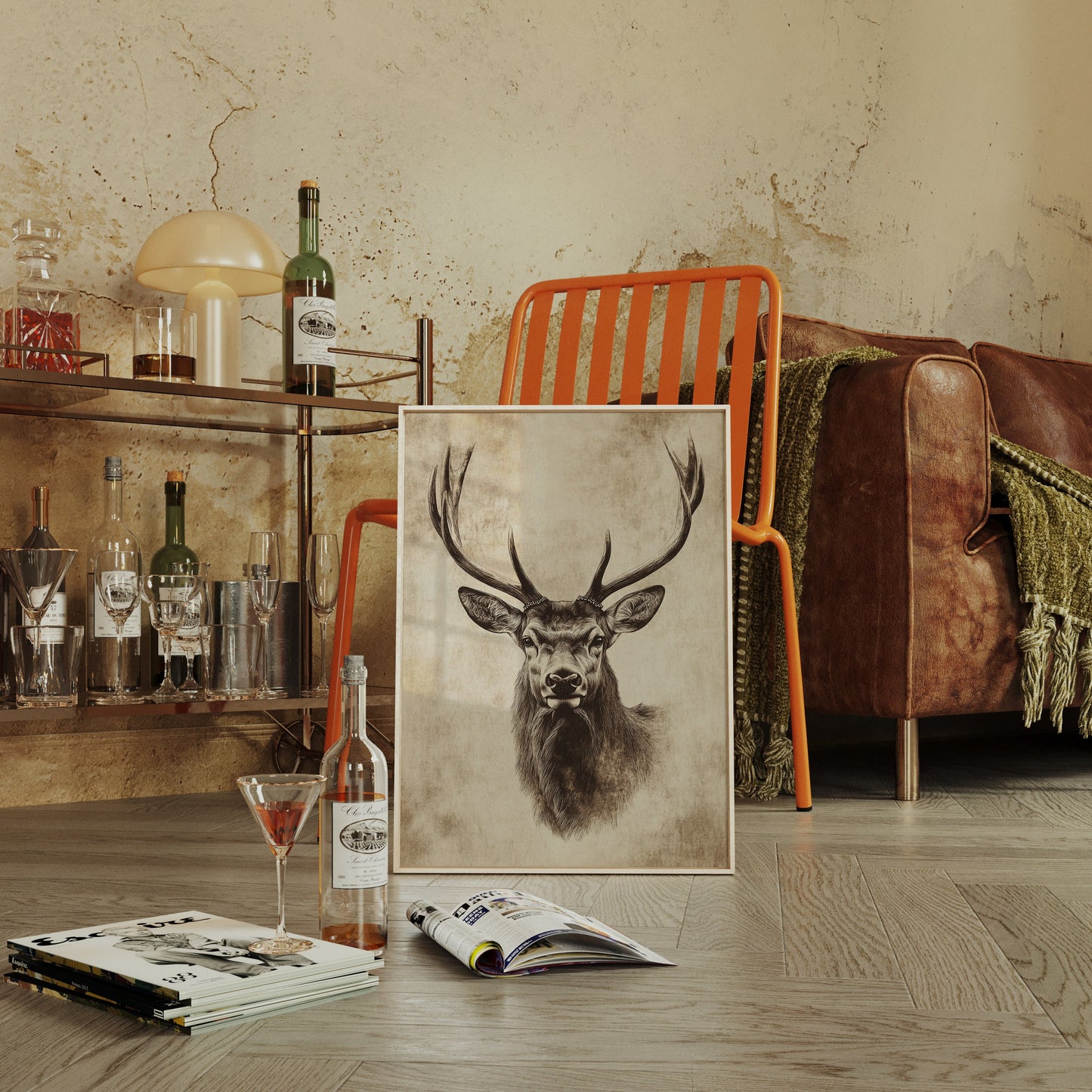 Cerf rustique