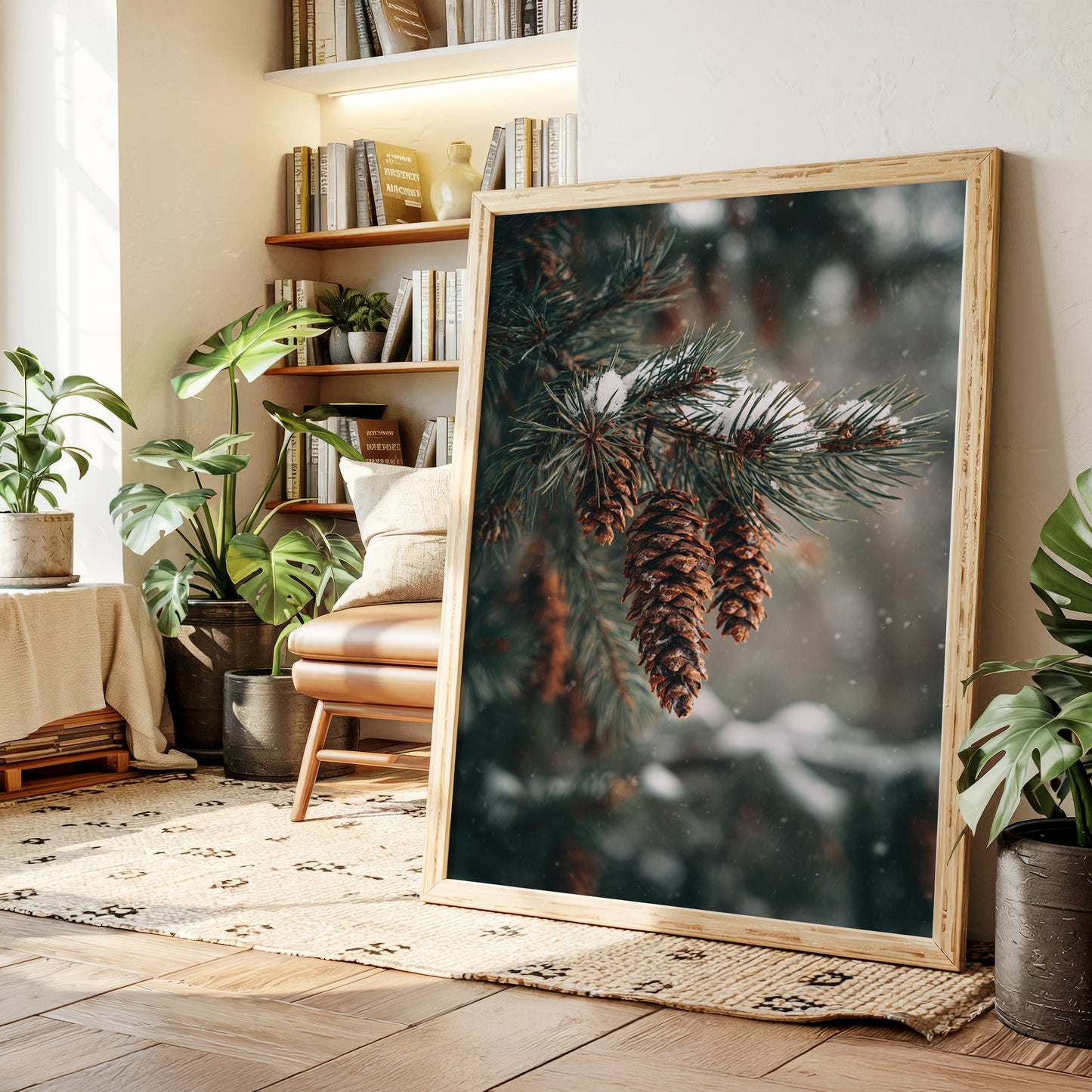 Sous le poids de l'hiver