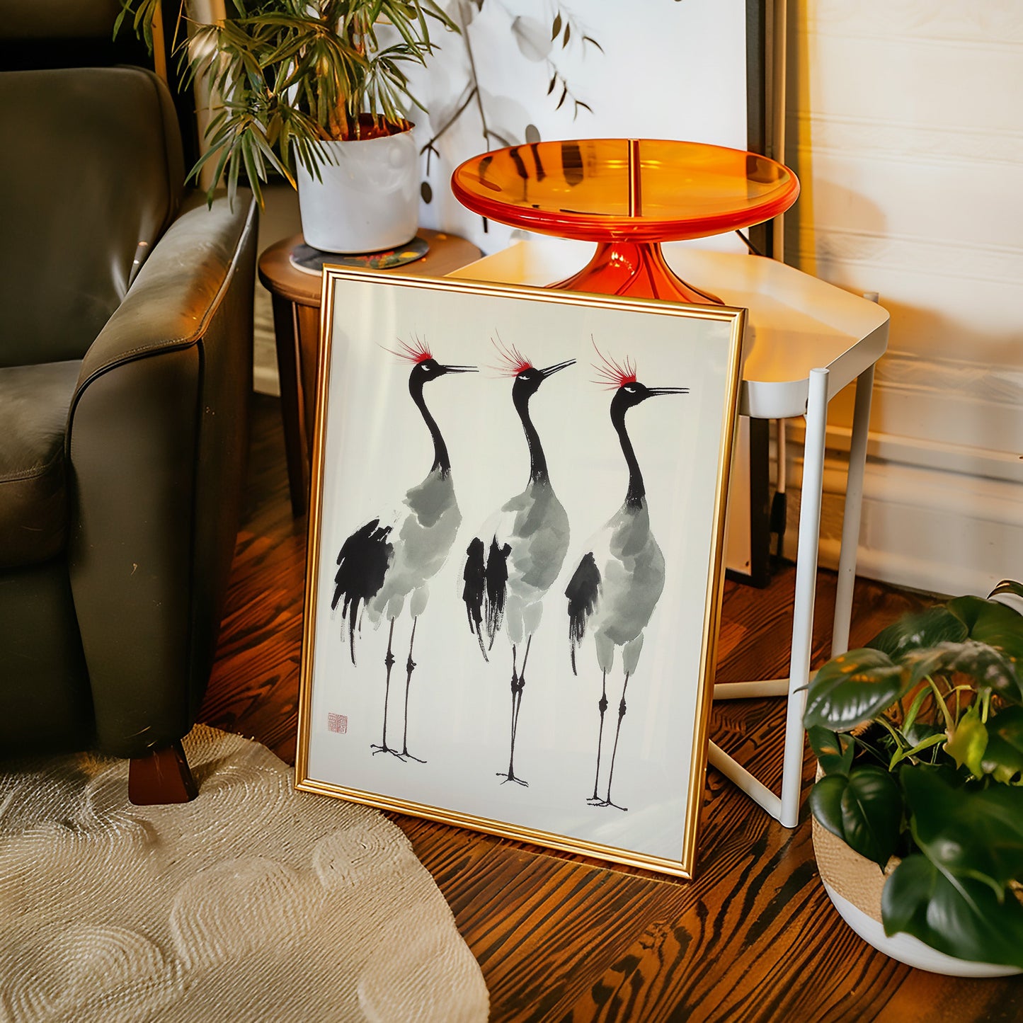 Grues élégantes