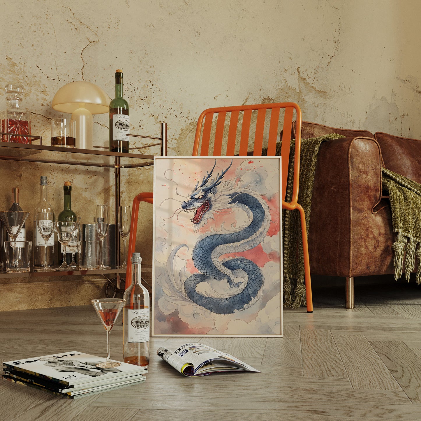 Serpentine Dreams: Indigo Majesty