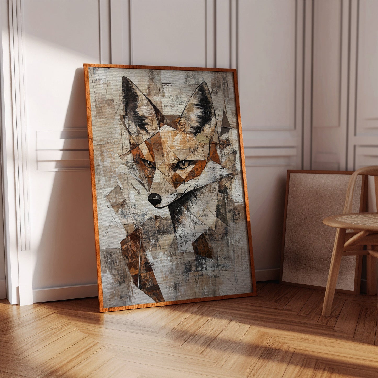 Rêverie rustique du renard