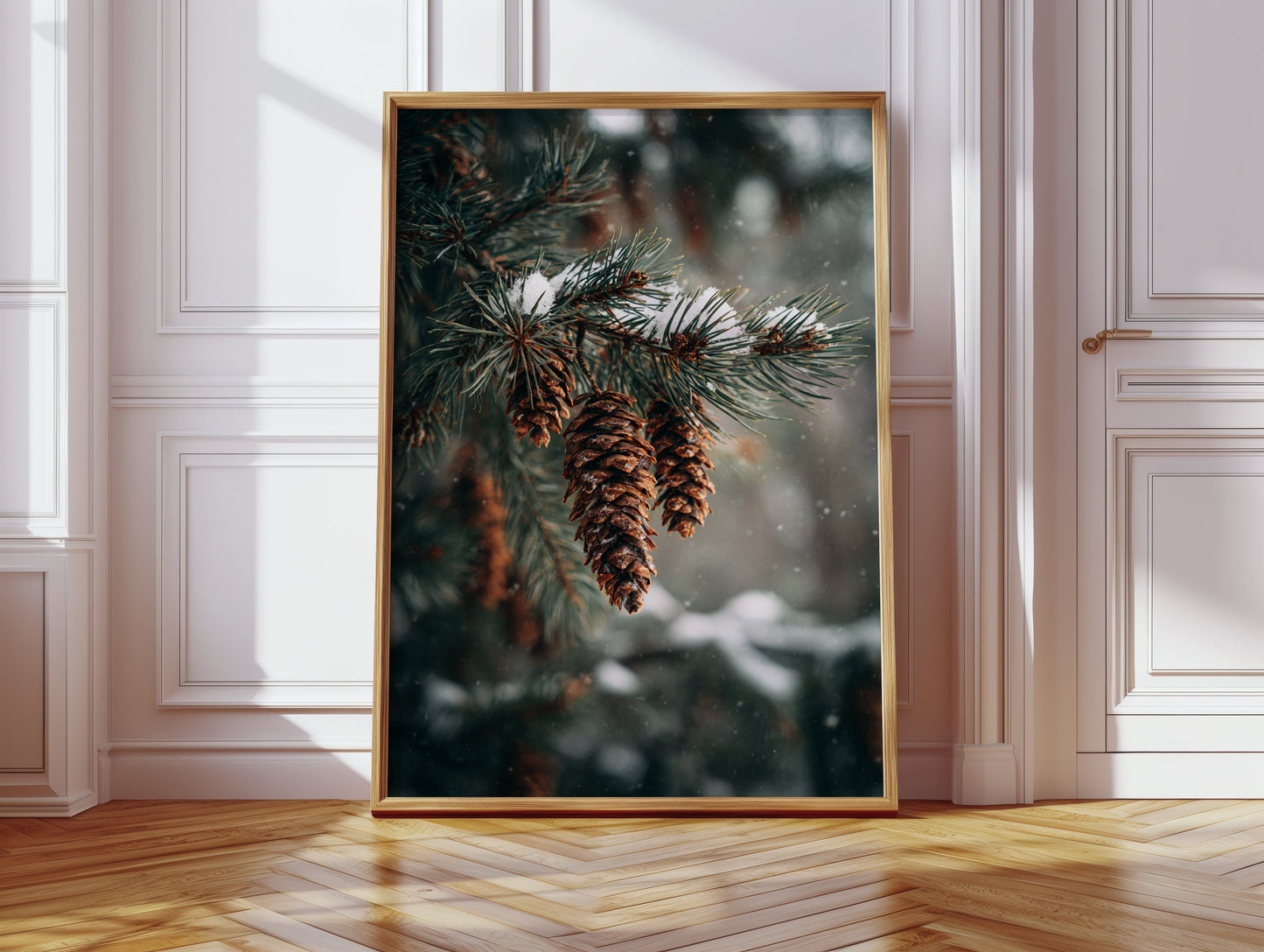 Sous le poids de l'hiver