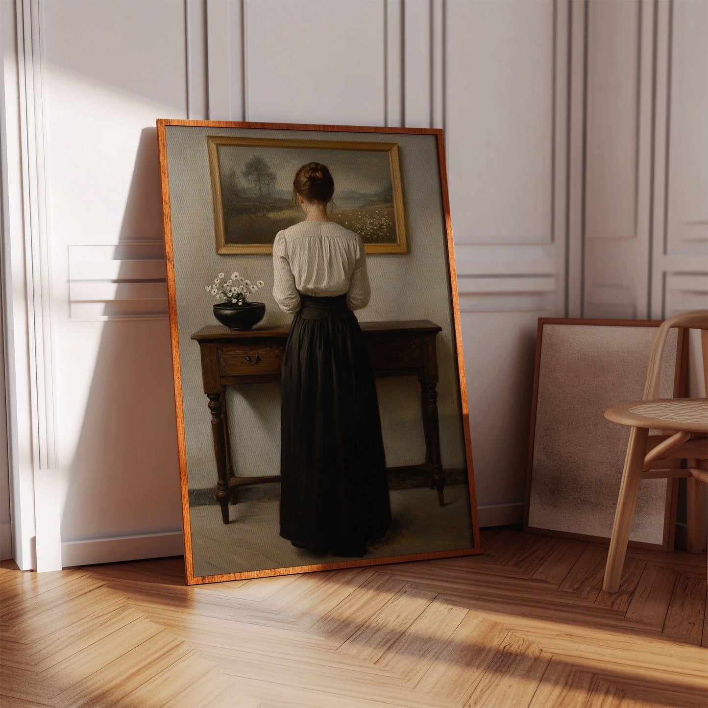 Pris dans la réflexion