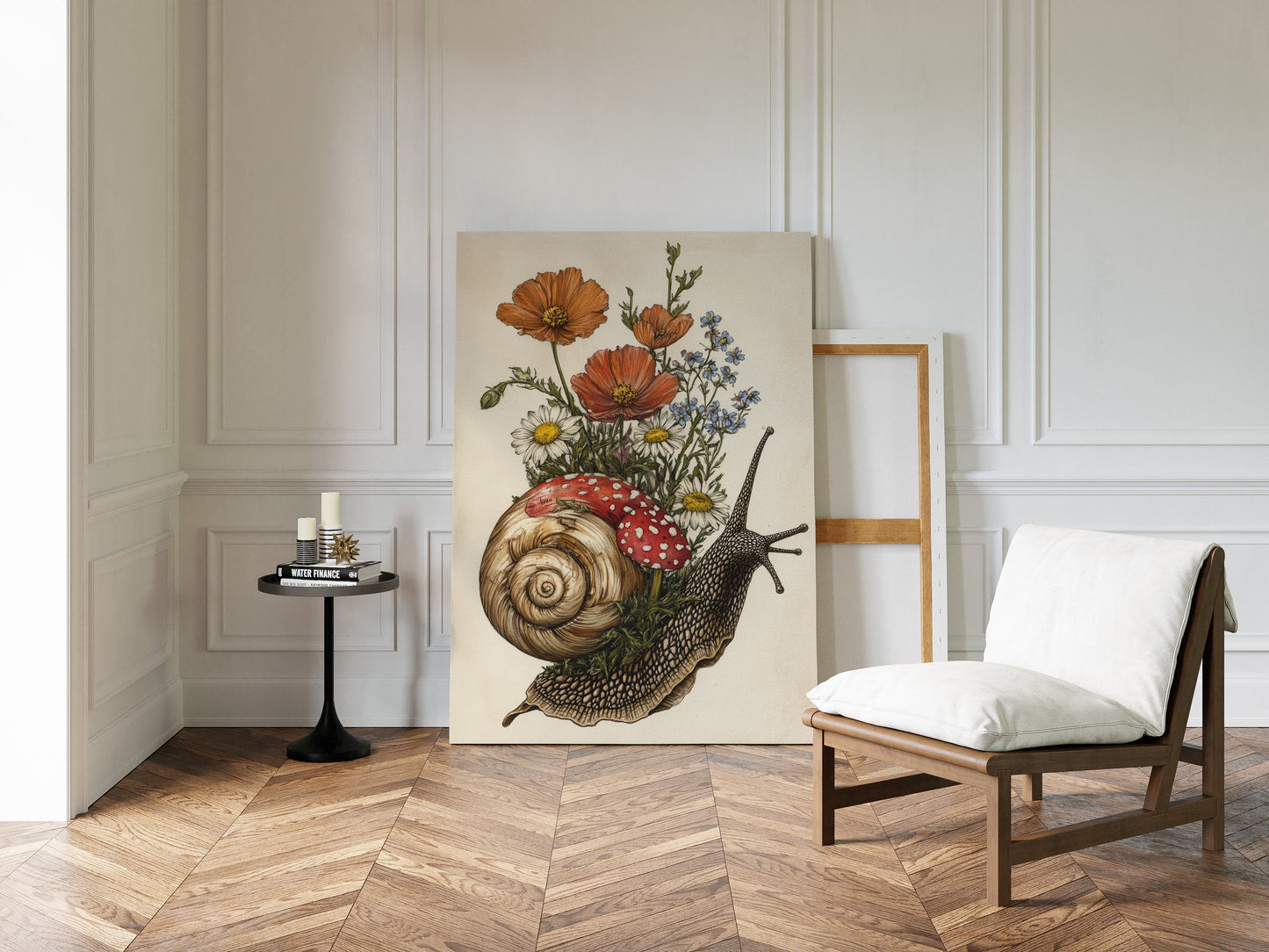 Whimsical Snail Reverie