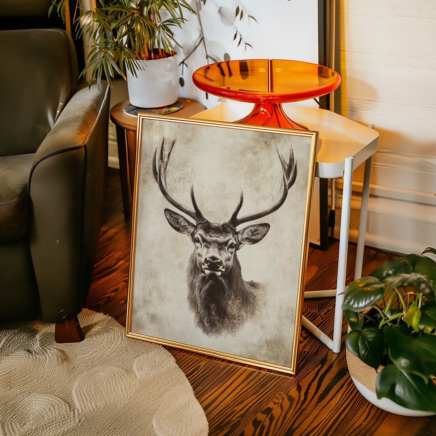 Cerf rustique