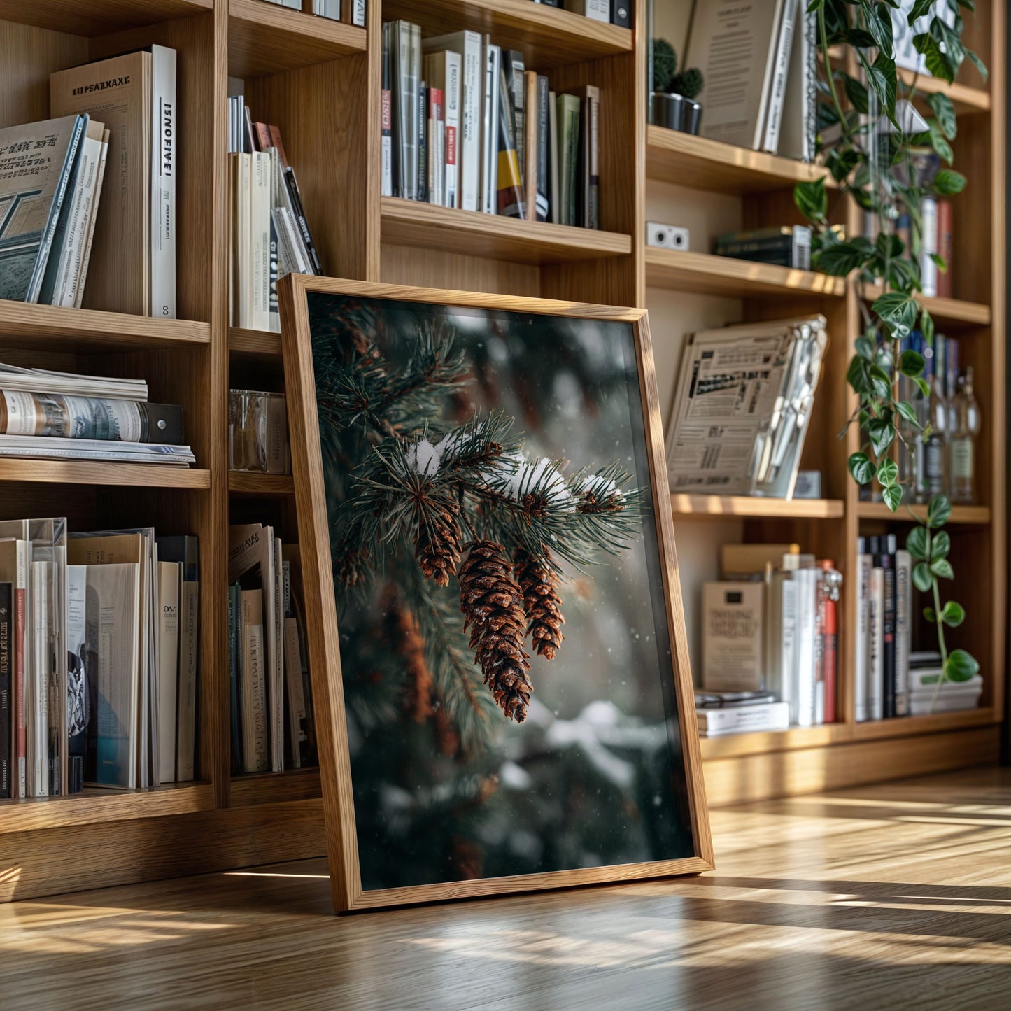 Sous le poids de l'hiver