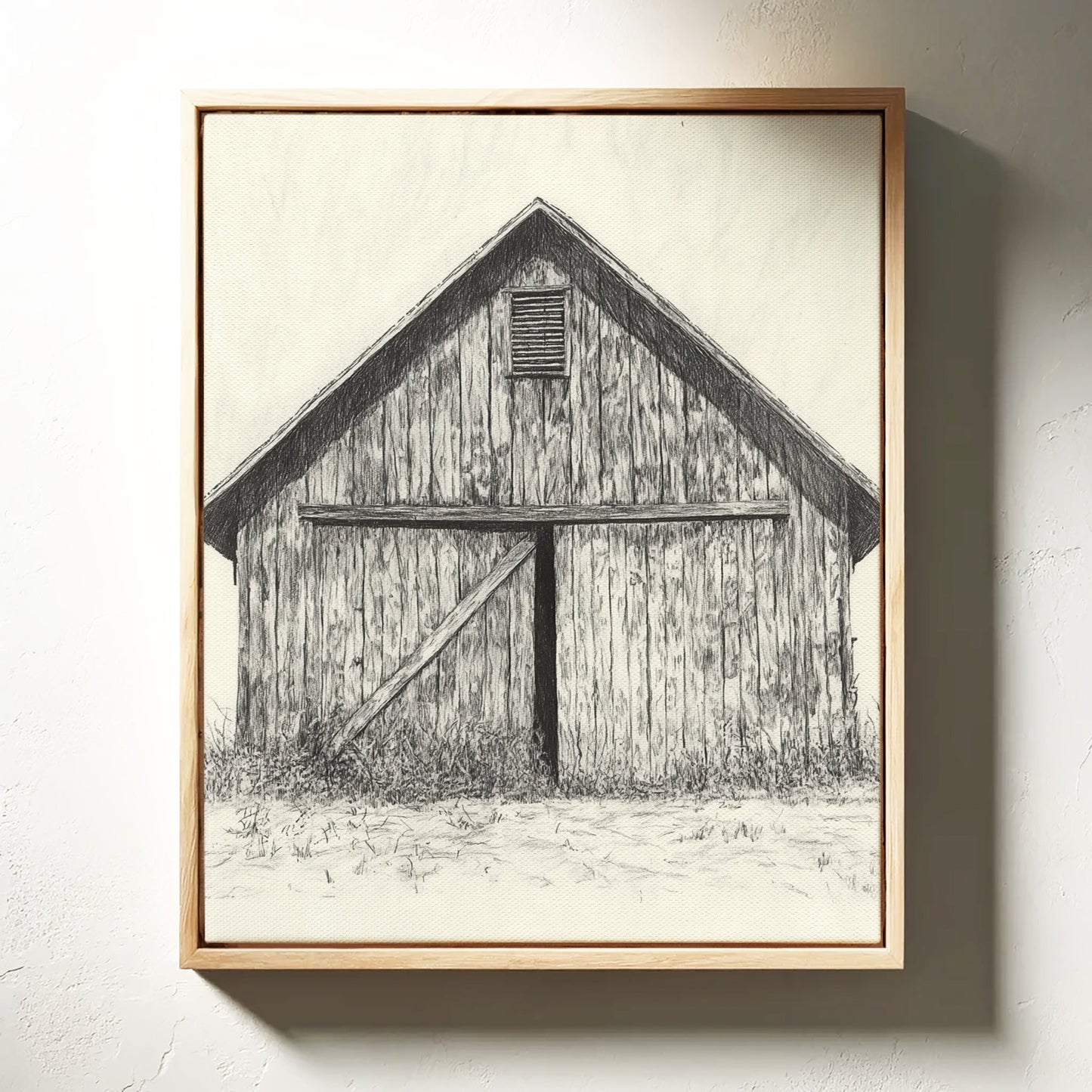 Échos rustiques : Grange