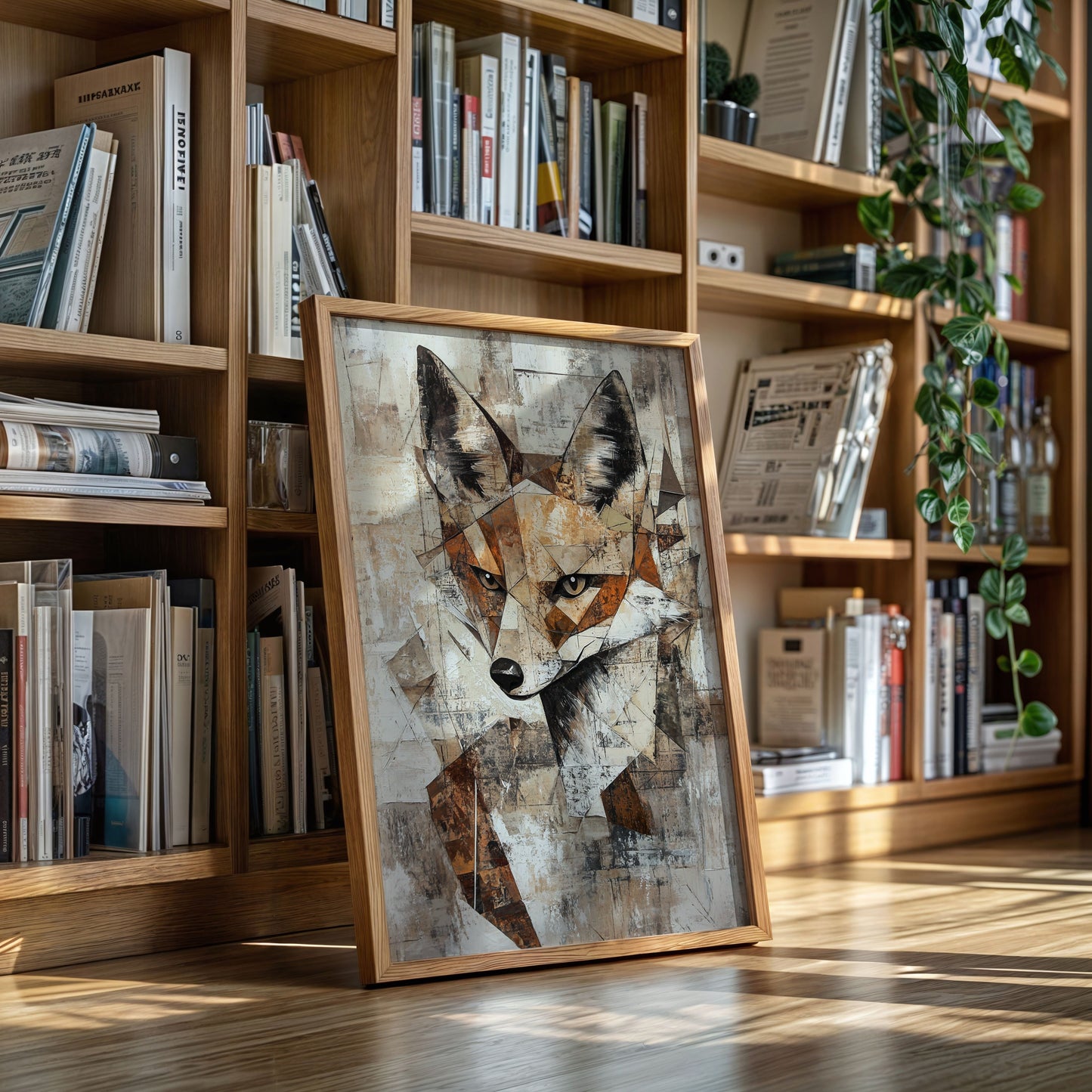 Rêverie rustique du renard