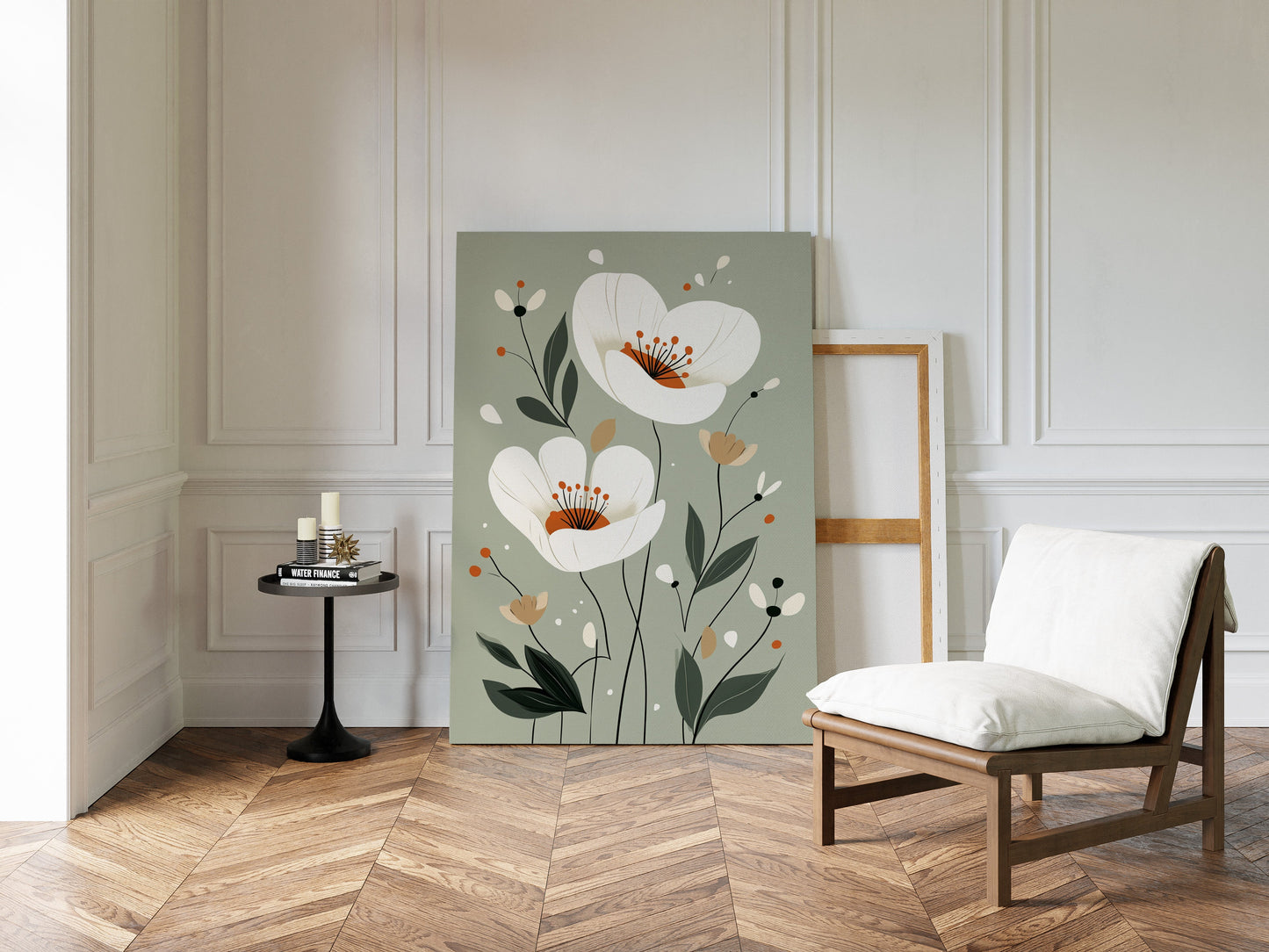 Fleurs Tranquilles - Art Floral Minimaliste