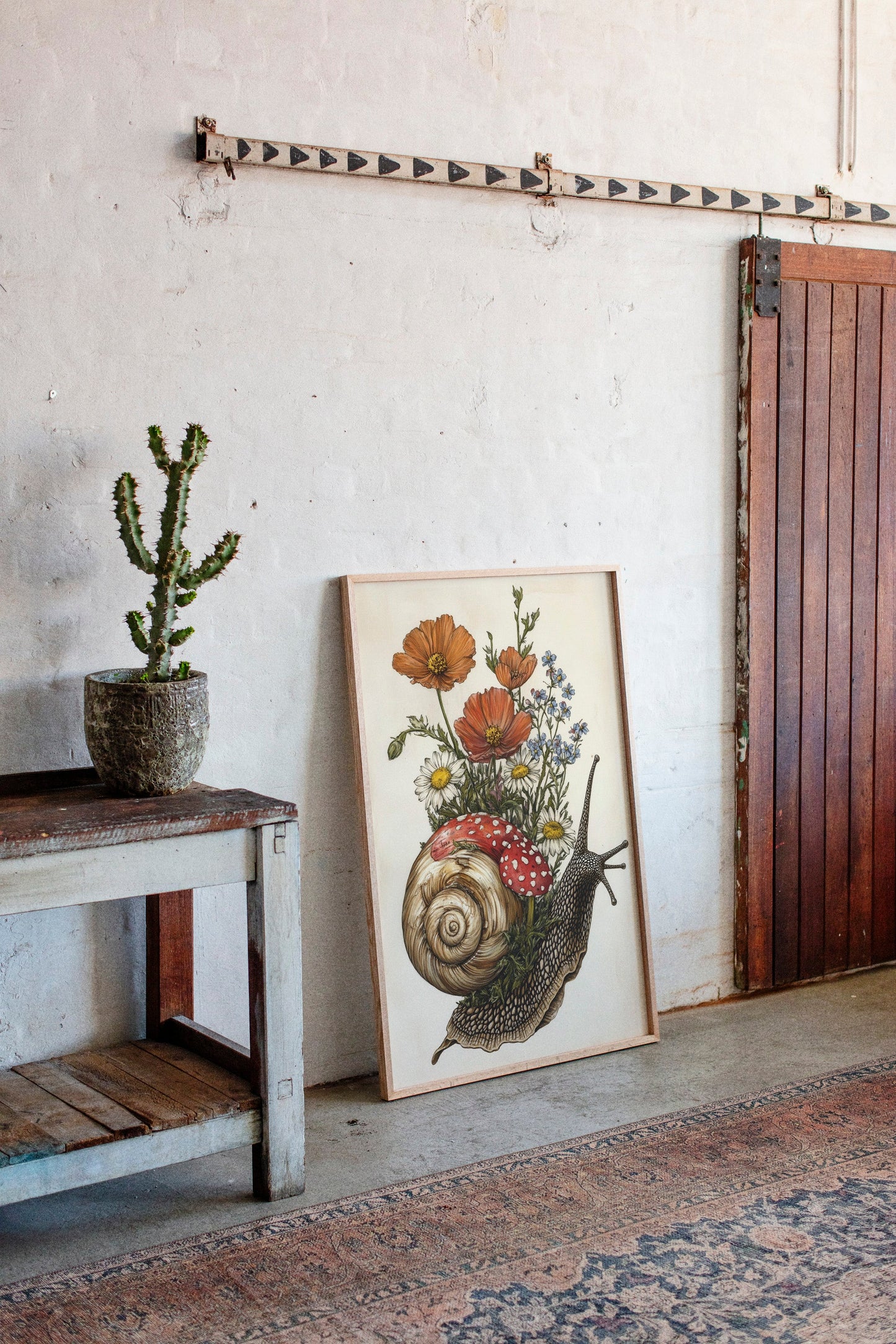Whimsical Snail Reverie