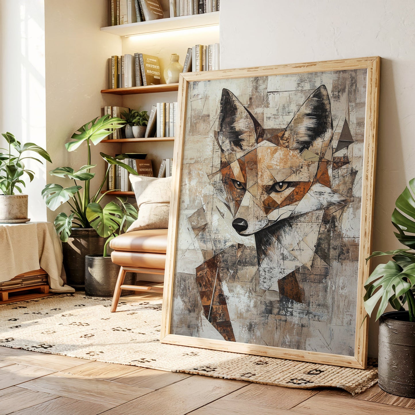 Rêverie rustique du renard