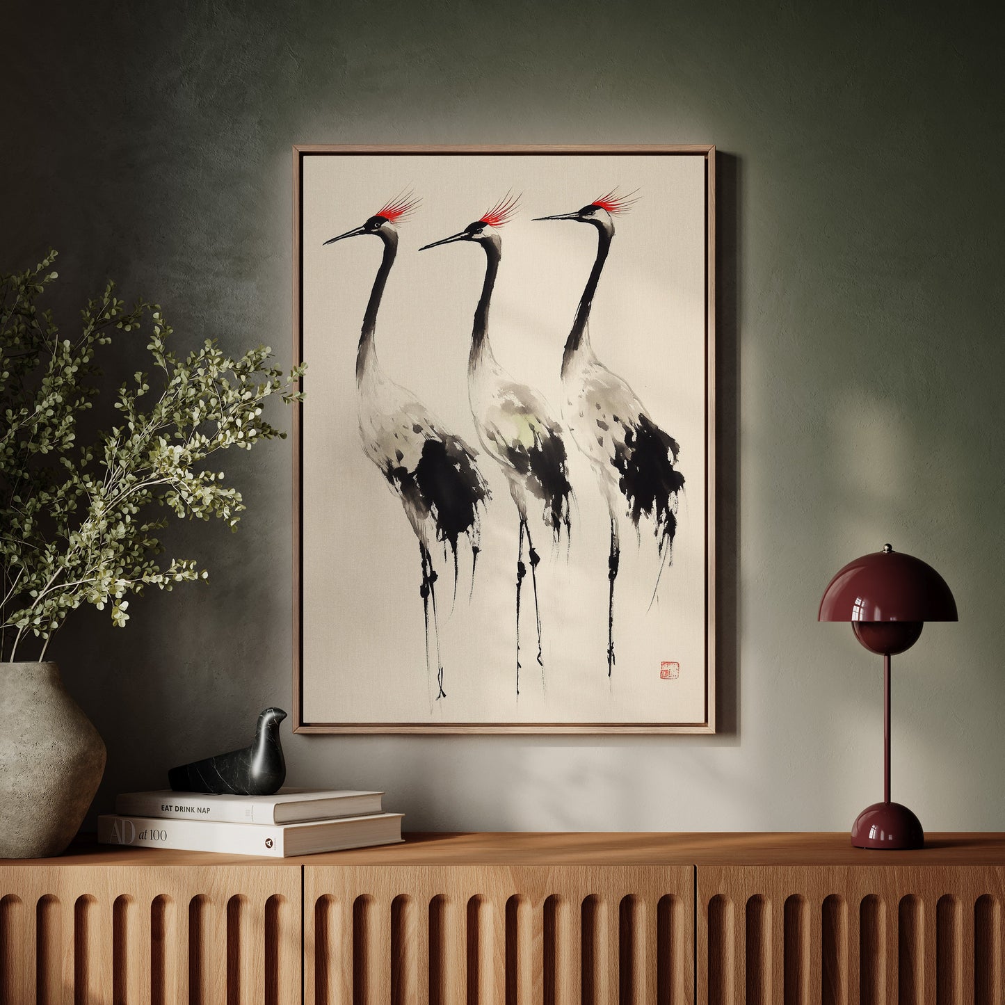 Cranes Tranquil Elegance
