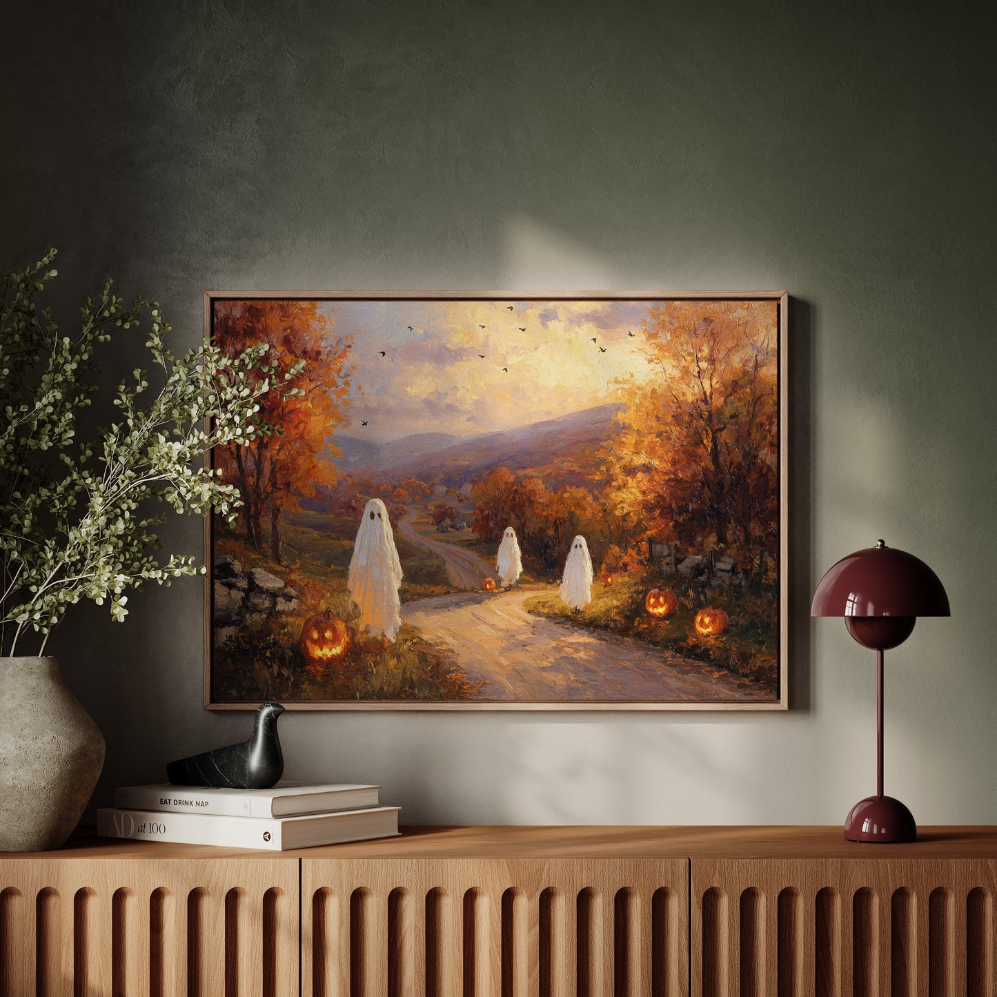 Unter dem goldenen Schleier des Herbstes