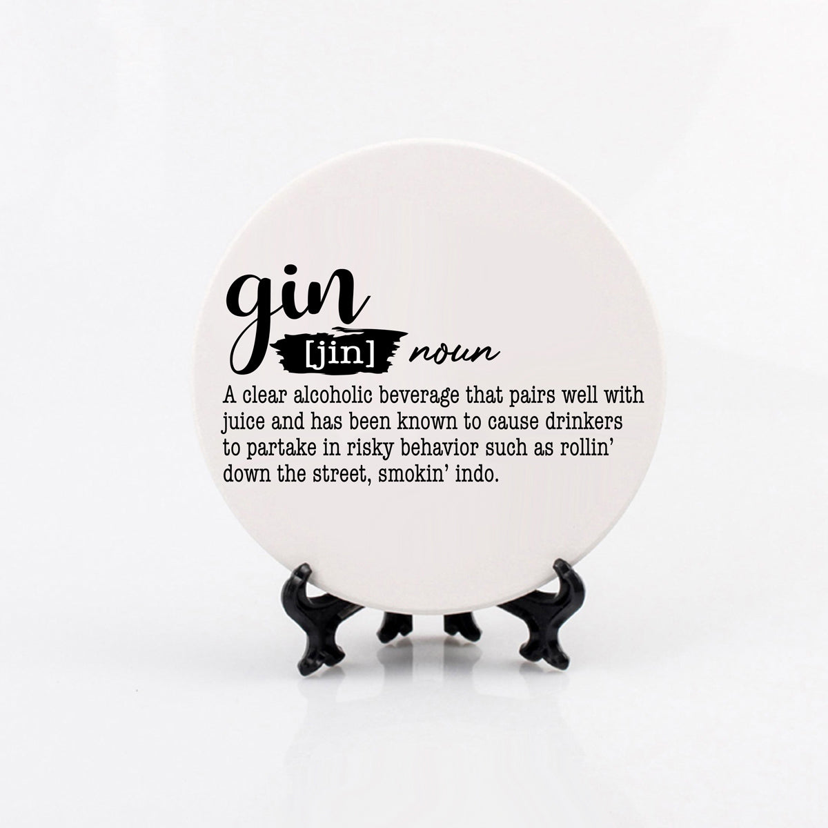 Sous-verres amusants avec définition de boisson, lot de sous-verres citation de dictionnaire pour décoration de bar et de comptoir