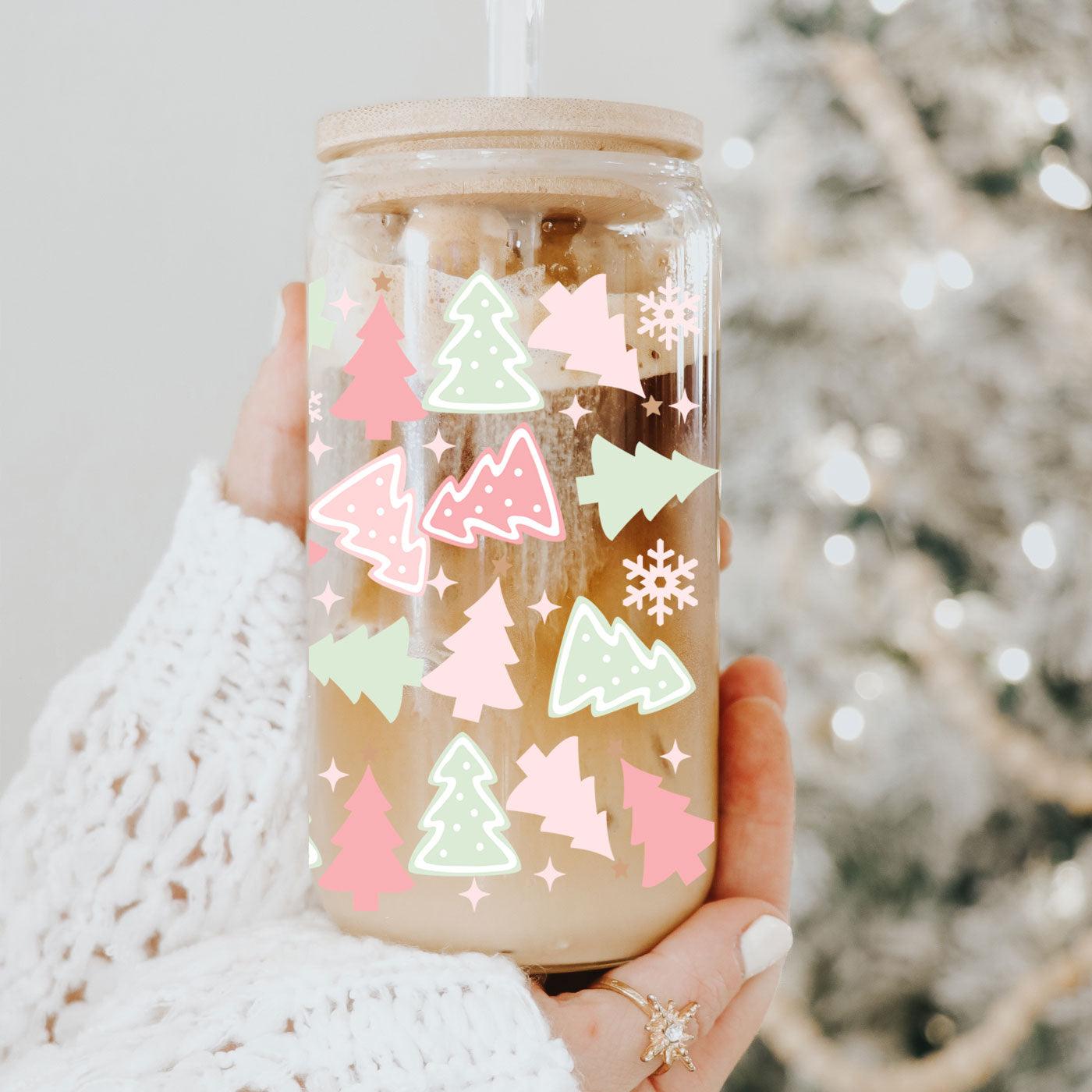 Holiday Funny Insulated Tumbler 17oz Tree Tops Glisten Children Don't Listen Coffee Cup