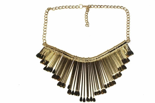Silberner Fransenschmuck Halskette Boho Verstellbarer Choker