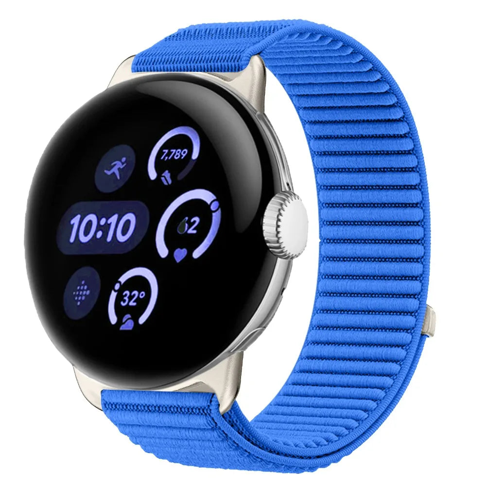 Bracelet en nylon respirant Google Pixel Watch 1 2 3 4 41mm 45mm