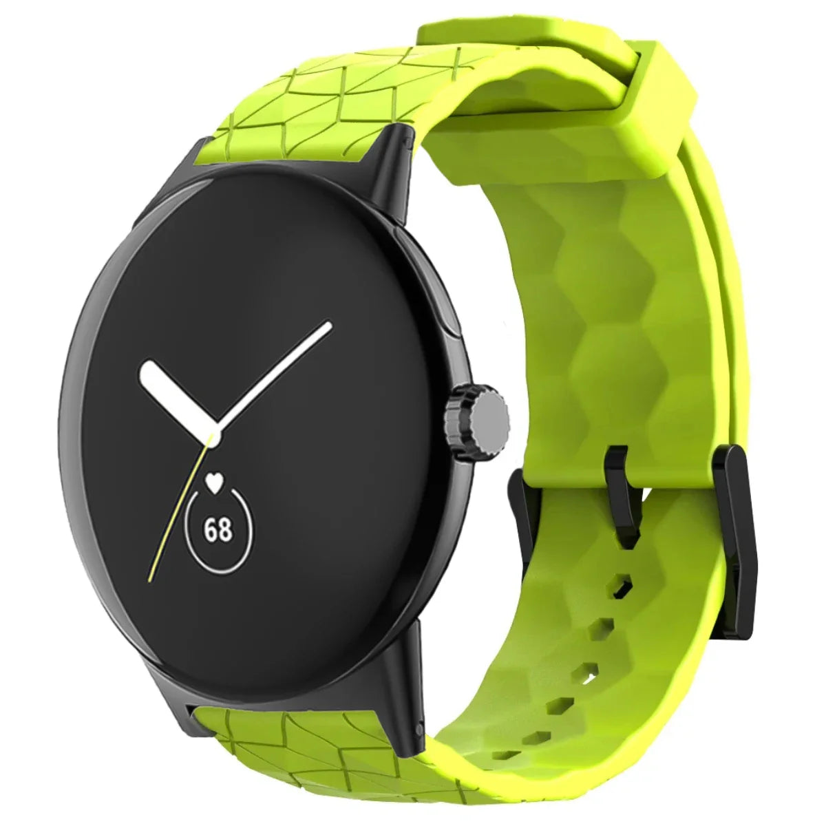 Pixel 1-4 41mm 45mm Silicone Strap - Soft Sweatproof