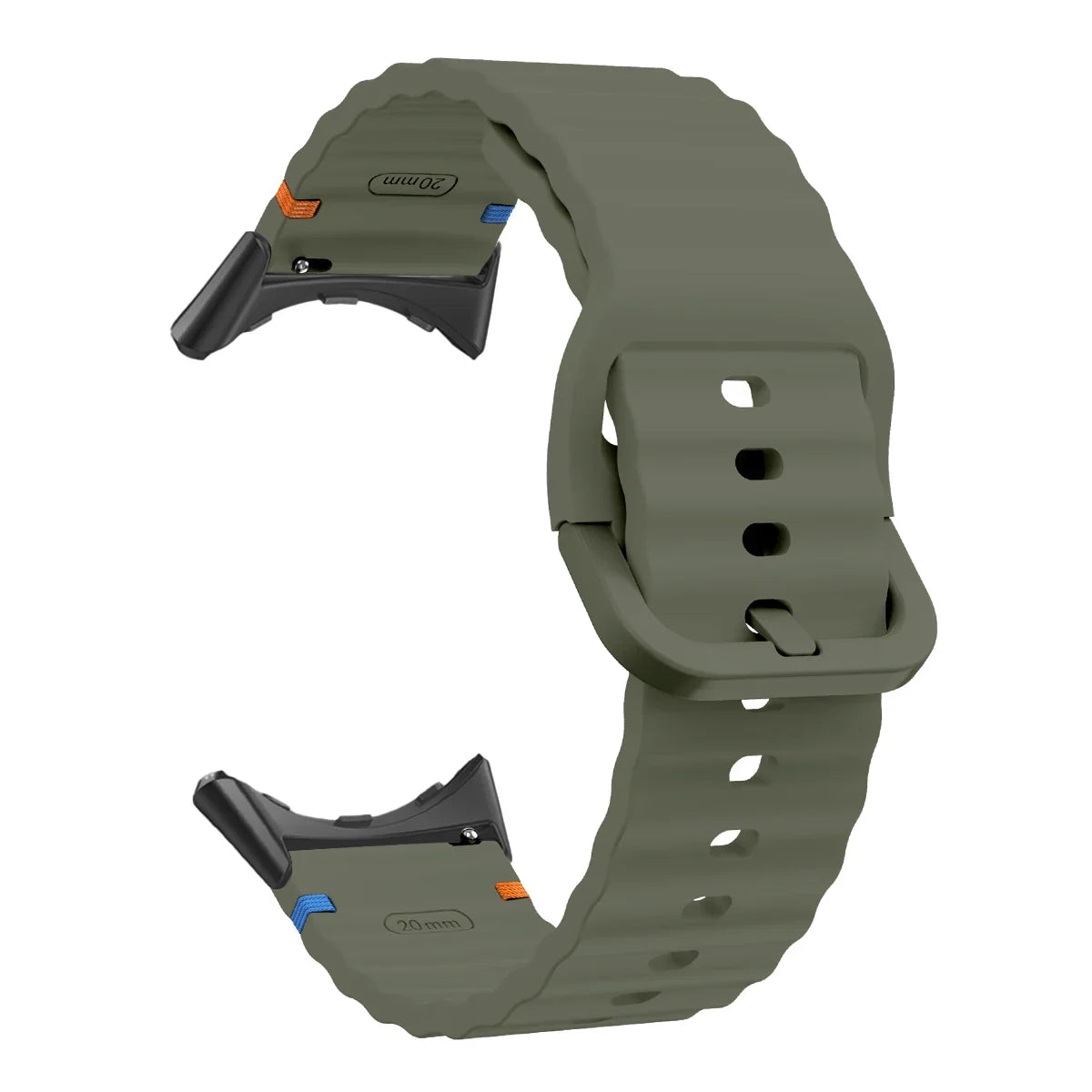 Google Pixel Watch 1 2 3 4 41mm 45mm Silicone Band-Soft