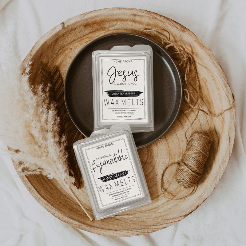 Mango Sea Salt Scented Snap Soap Bar - Beach Breeze Mango And Sea Salt 3x2x1