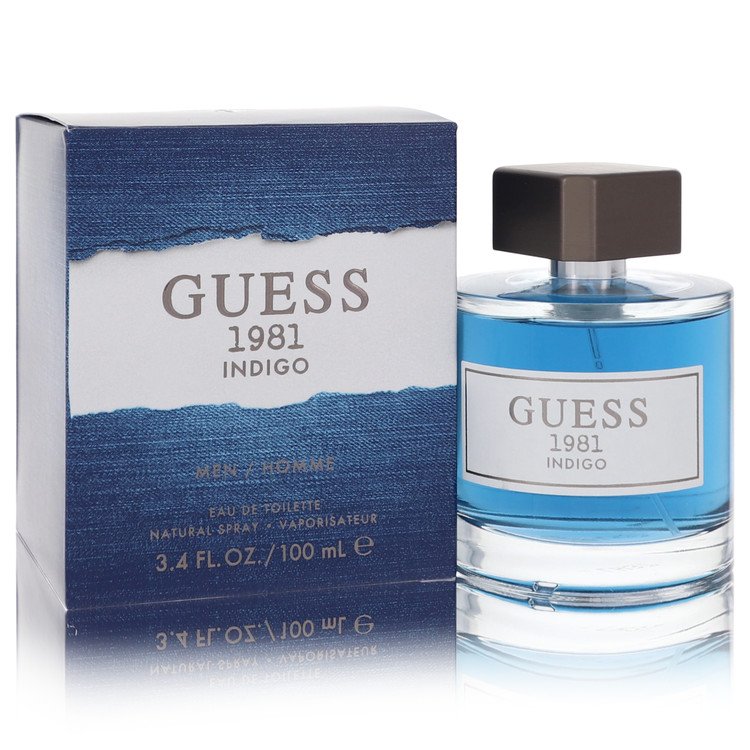 Guess 1981 Indigo de Guess Eau de Toilette Vaporisateur 100 ml pour Homme