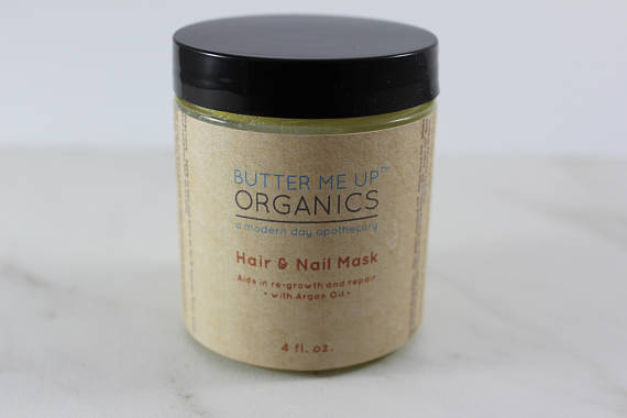 Haar- und Nagelreparaturmaske für langes Wachstum und Stärke