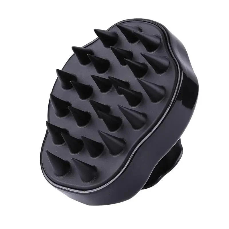 Hair Shampoo Brush - Head Scalp Massager Soft Silicone Brush Scalp Care Brush For Bathroom and Bath