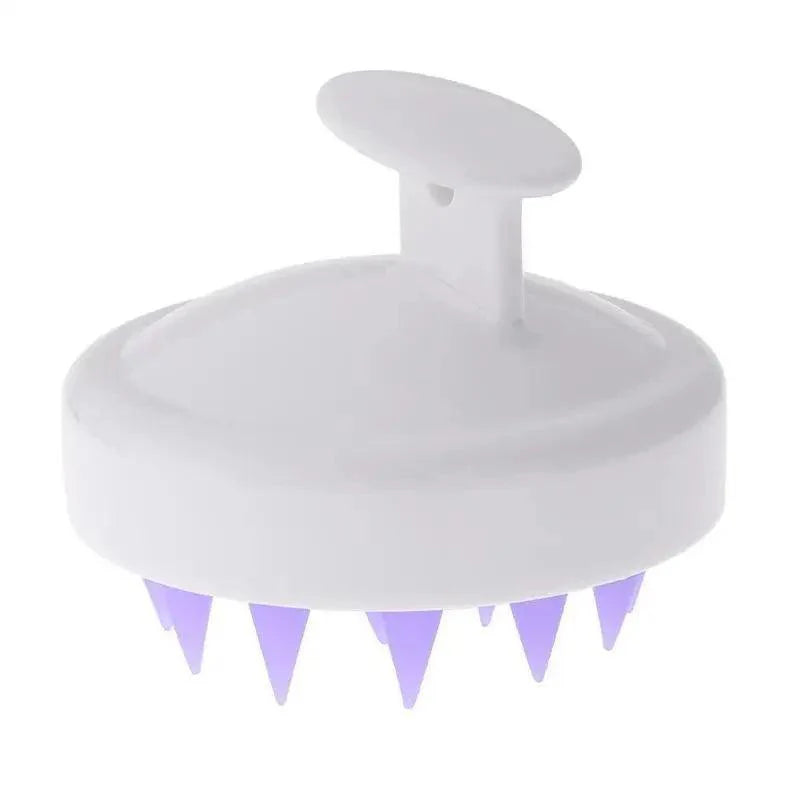 Hair Shampoo Brush - Head Scalp Massager Soft Silicone Brush Scalp Care Brush For Bathroom and Bath