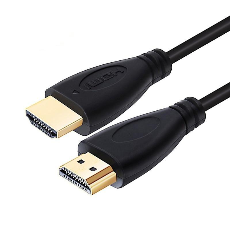 HDMI Cable High Speed Gold Plated Plug Male-Male HDMI Cable Ultra High Speed Gold Plated Connectors Ethernet Audio Return Video 4K Full HD 1080p For HD TV Computer Gaming