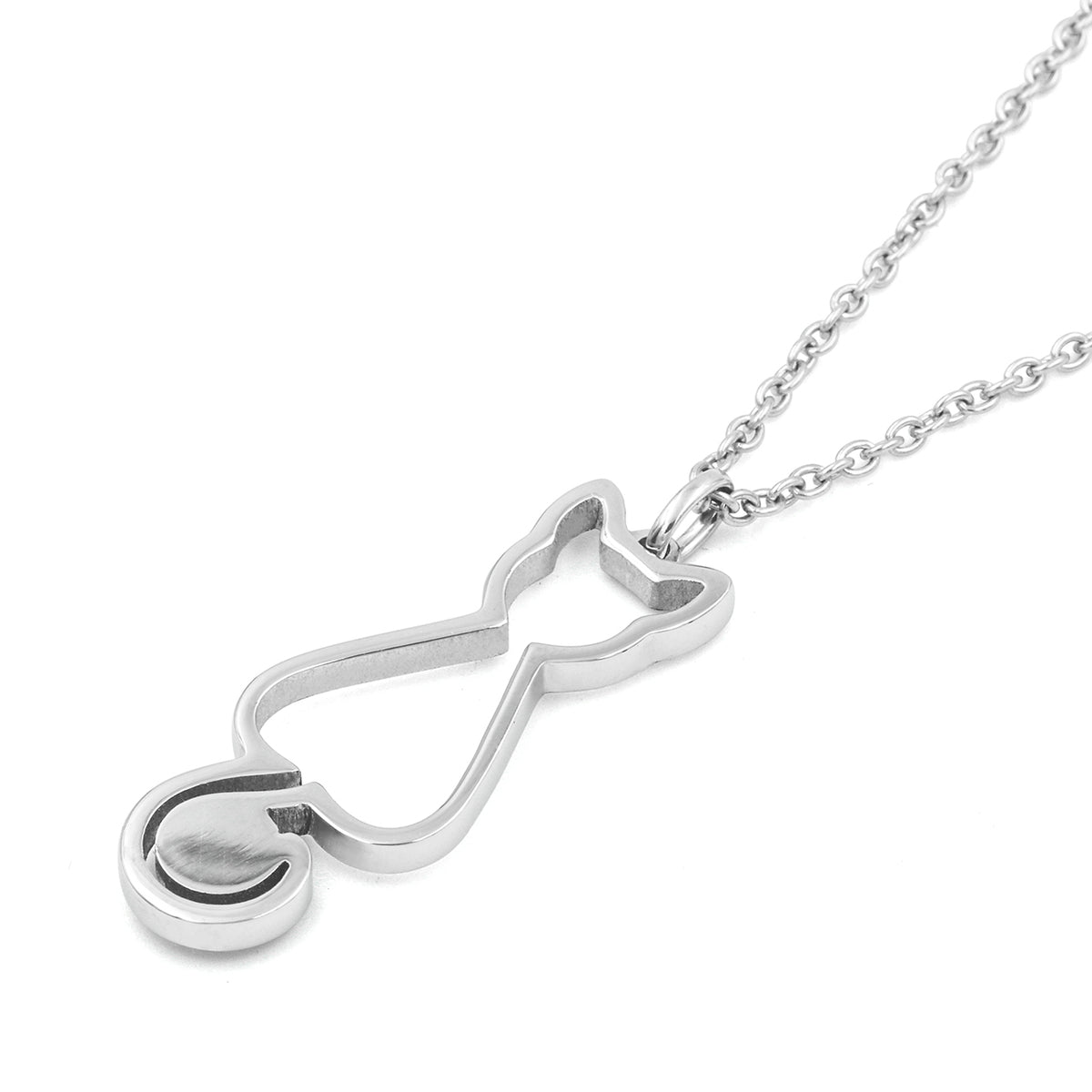 Heart And Wings Necklace Sterling Silver Angel Wing Pendant