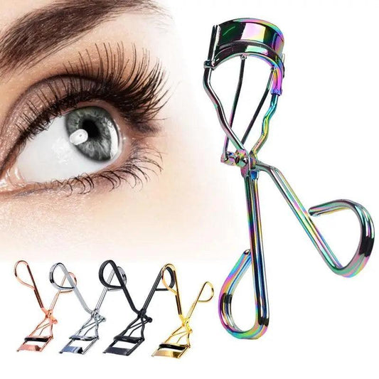 High Quality Portable Colorful Eyelashes Curler -  Long Lasting Professional Non-slip Manual Lash Curler