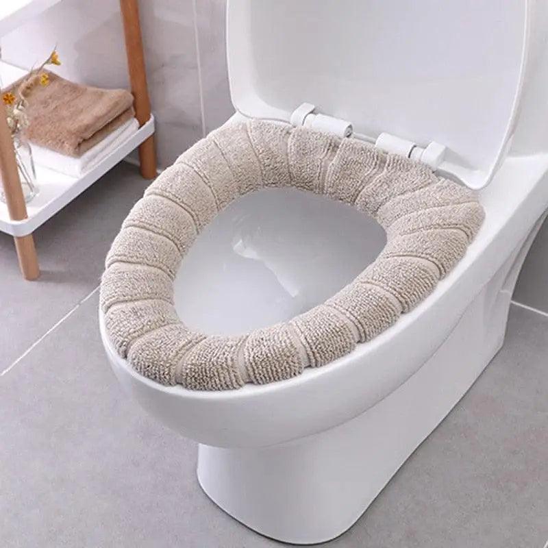 High Quality Universal Toilet Seat Cover Washable Unique Design Warm Flexible Covers Bright Colors