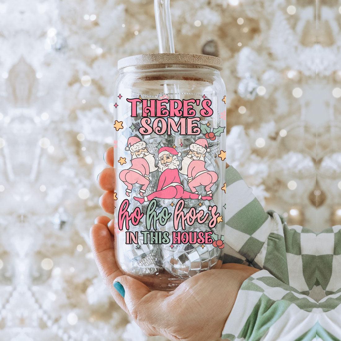 Mug de Noël drôle 500 ml rose pastel, Père Noël qui twerke, tasse coquine pour les fêtes, chocolat chaud, lait de poule