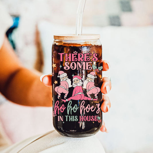 Mug de Noël drôle 500 ml rose pastel, Père Noël qui twerke, tasse coquine pour les fêtes, chocolat chaud, lait de poule