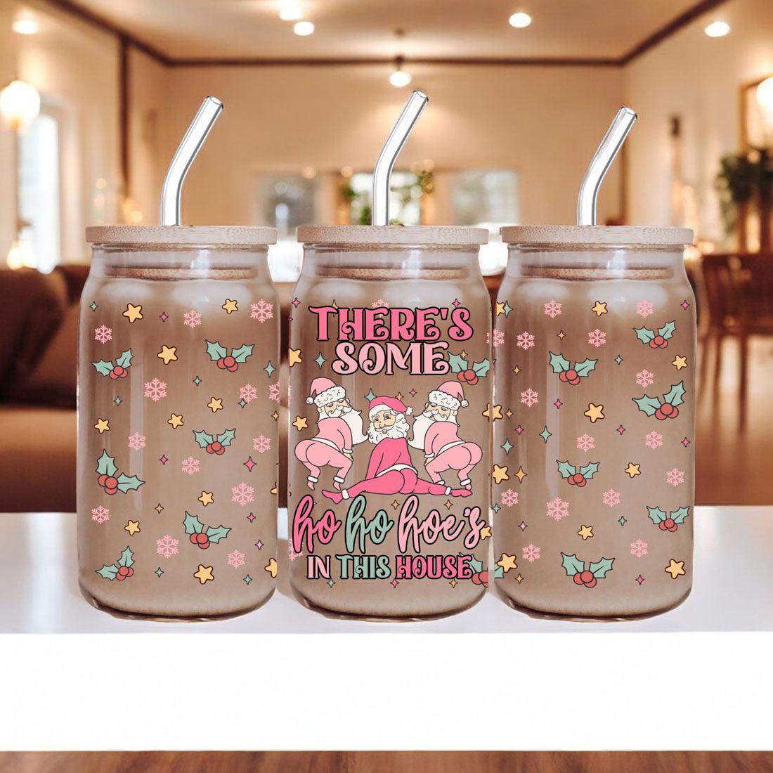 Mug de Noël drôle 500 ml rose pastel, Père Noël qui twerke, tasse coquine pour les fêtes, chocolat chaud, lait de poule