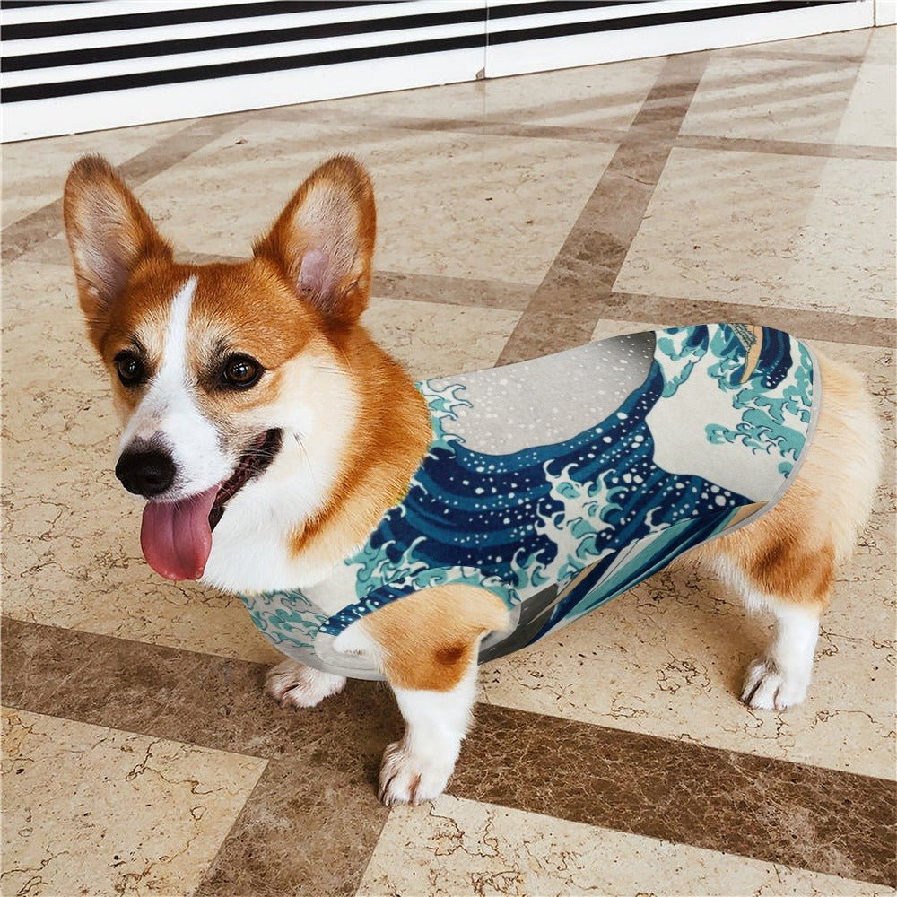 Hokusai Great Wave Off Kanagawa Pet Vest