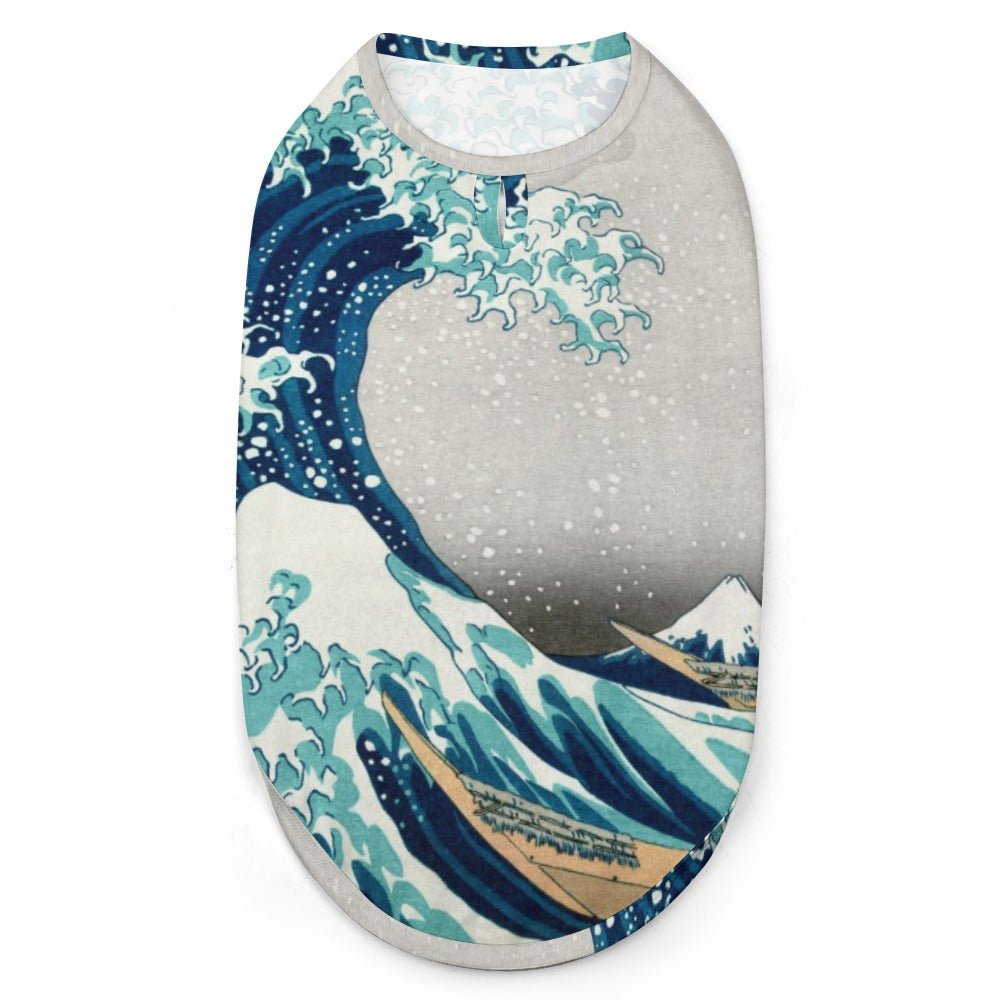 Hokusai Great Wave Off Kanagawa Pet Vest