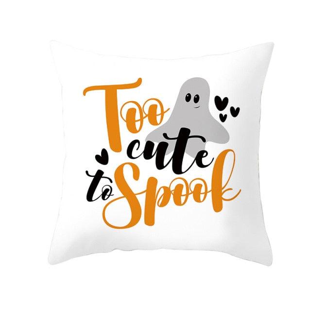 Holiday Pillowcase Pumpkin Cushion Cover Creative Decorative Sofa Party Home Car Pillow Cover Print Pillowcase Fall Decorative Pillows Cotton Linen Material Decoration