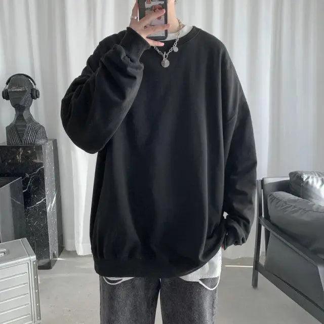 Hoodies Sweatshirt Mens Black White Hip Hop Punk Pullover Streetwear Casual Fashion Hoodie Sweatshirt Men Black White Hip Hop Punk Pullover Street Casual Fashion Clothing Men