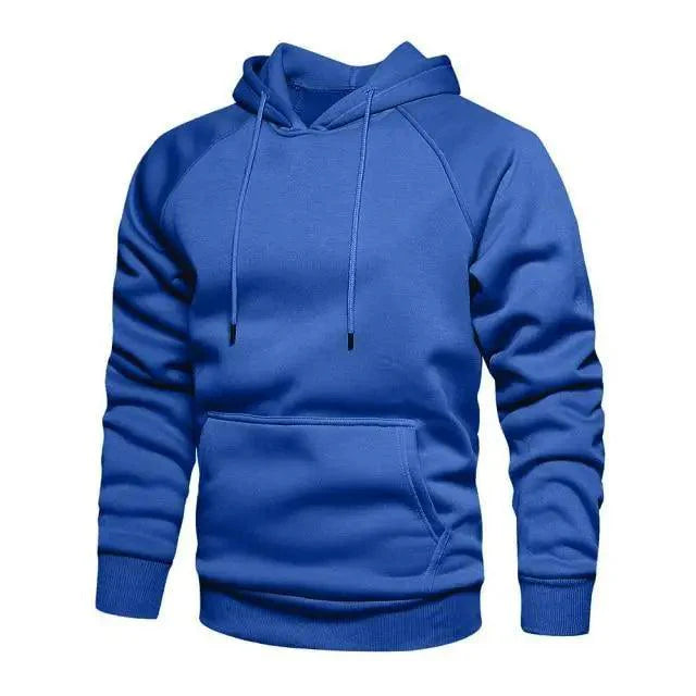 Hoodies Sweatshirts Men Solid Color Hoodie Hip Hop Streetwear Outwear Autumn Winter Long Sleeve Winter Fashion Thick Fleece Sweatshirt Mens Hip Hop Long Sleeve Pullover Hoodies Male Autumn Solid Color Hoodie