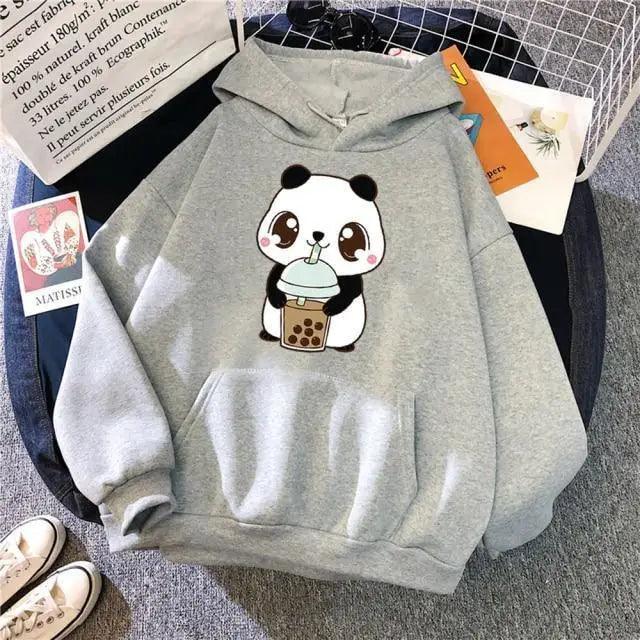 Hoody Little Print Hoodie Streetwear Cute Winter Clothes Women's Oversized Loose Sweatshirts Women Hoodies for Women Cute Fashion Sweatshirts Hoodie for Teen Oversized Hoodie