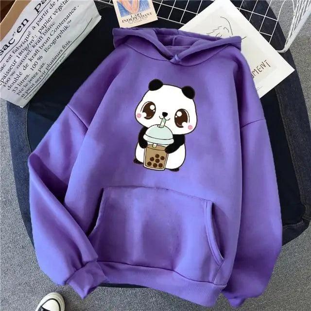 Hoody Little Print Hoodie Streetwear Cute Winter Clothes Women's Oversized Loose Sweatshirts Women Hoodies for Women Cute Fashion Sweatshirts Hoodie for Teen Oversized Hoodie